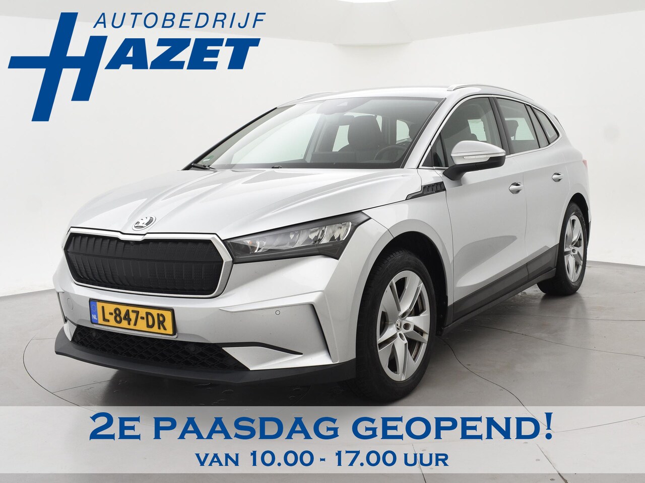 Skoda Enyaq iV - 80 + CAMERA | ADAPTIVE CRUISE | SFEERVERLICHTING | CARPLAY | STUURVERW. - AutoWereld.nl