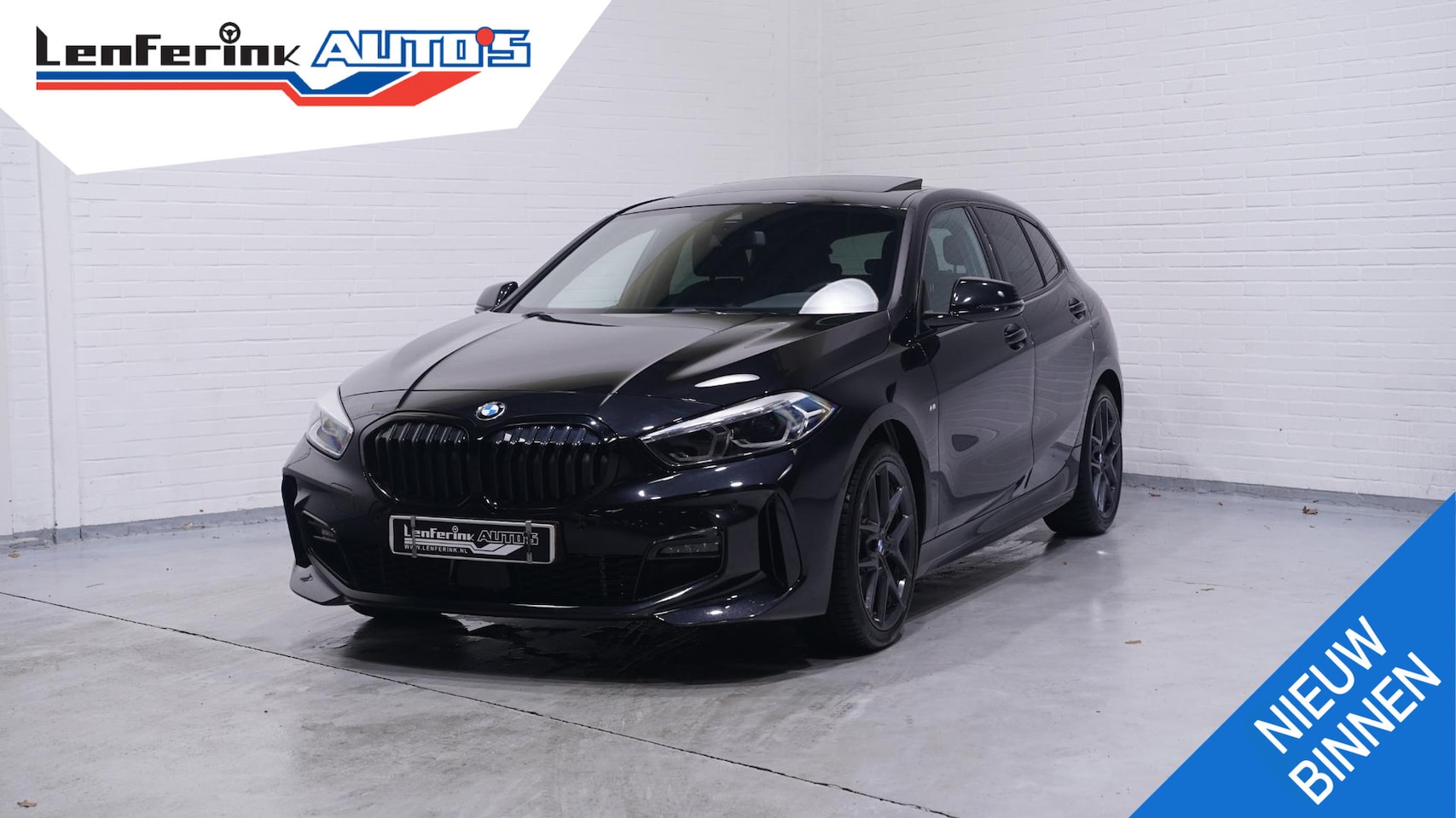 BMW 1-serie - 118i M Sport NAP Panodak Camera PDC v+a Apple Carplay/Android auto - AutoWereld.nl