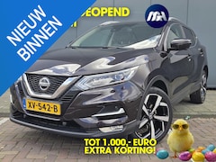 Nissan Qashqai - 1.2 Tekna + | Panoramadak | 360 Parkeercamera | Bluetooth