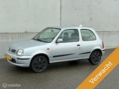 Nissan Micra - 1.3 GL N-CVT 132056 km NAP AIRCO AUTOMAAT