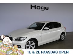 BMW 1-serie - 116i Sport Cima Navigatie Cruise Control LED Stoelverwarming Rijklaarprijs Inruil Mogelijk