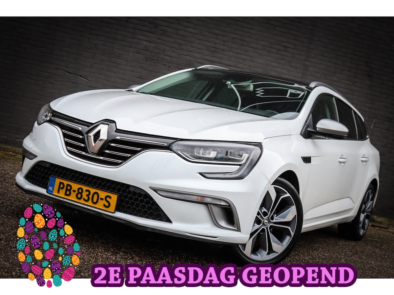 Renault Mégane Estate - 1.2 TCe GT-Line Panoramadak/Airco/Navi - AutoWereld.nl