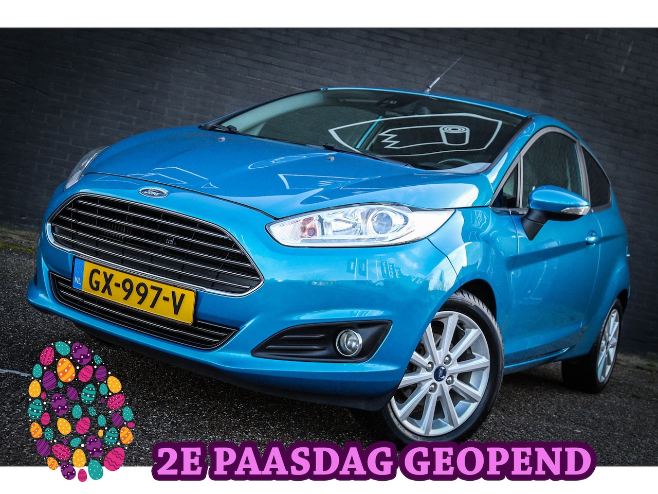 Ford Fiesta - 1.0 EcoBoost Titanium Airco/Navi - AutoWereld.nl