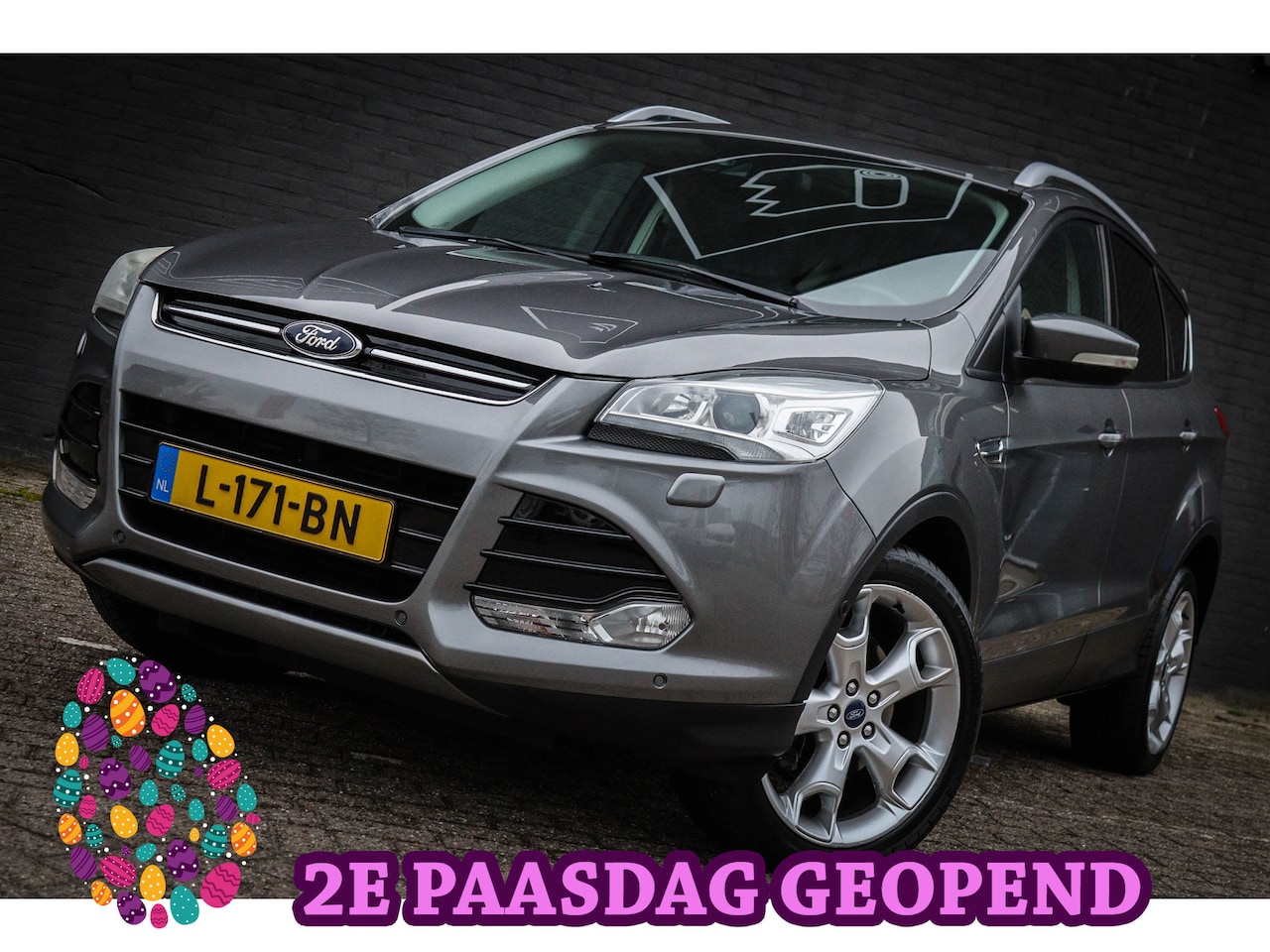 Ford Kuga - 1.6 Titanium 4WD Trekhaak/Panoramadak/Camera/Navi - AutoWereld.nl