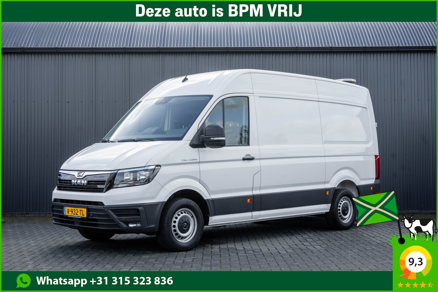 MAN TGE - | 177 PK | 3-Zits | Cruise | Carplay | PDC | 3.0 T Trekgwicht - AutoWereld.nl