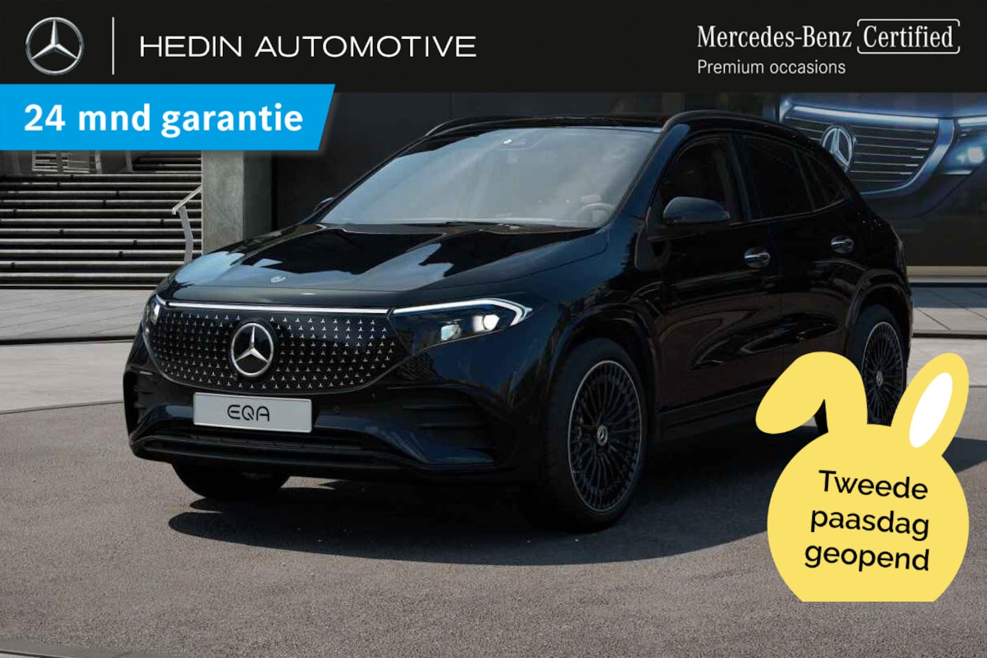 Mercedes-Benz EQA - EQA 250+ Business Solution AMG | Nightpakket | Trekhaak - AutoWereld.nl