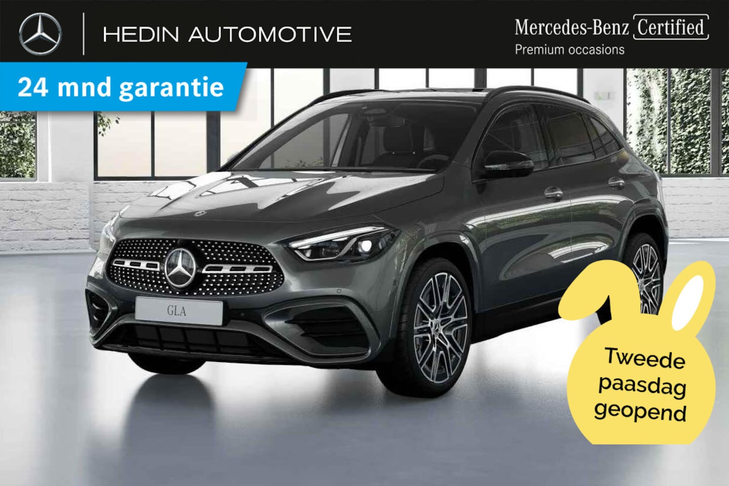 Mercedes-Benz GLA-Klasse - GLA 180 Automaat Business Solution AMG | AMG Line Plus Pakket | Trekhaak - AutoWereld.nl