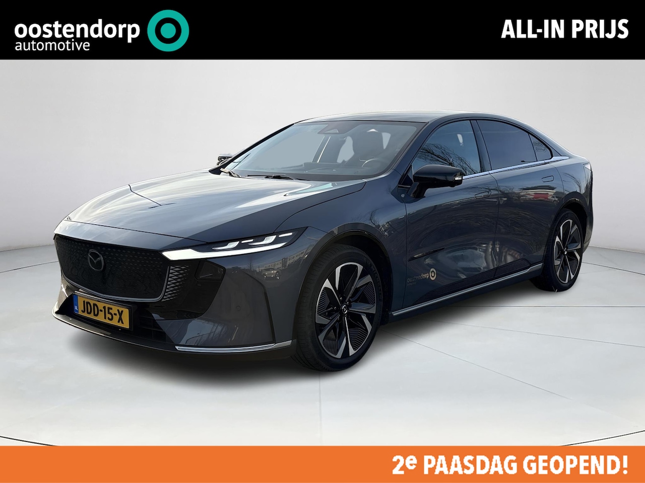 Mazda 6e - Takumi 68.8 kWh 17% bijtelling | DEMO korting | Elektrisch wegklapbare trekhaak | Stoelver - AutoWereld.nl