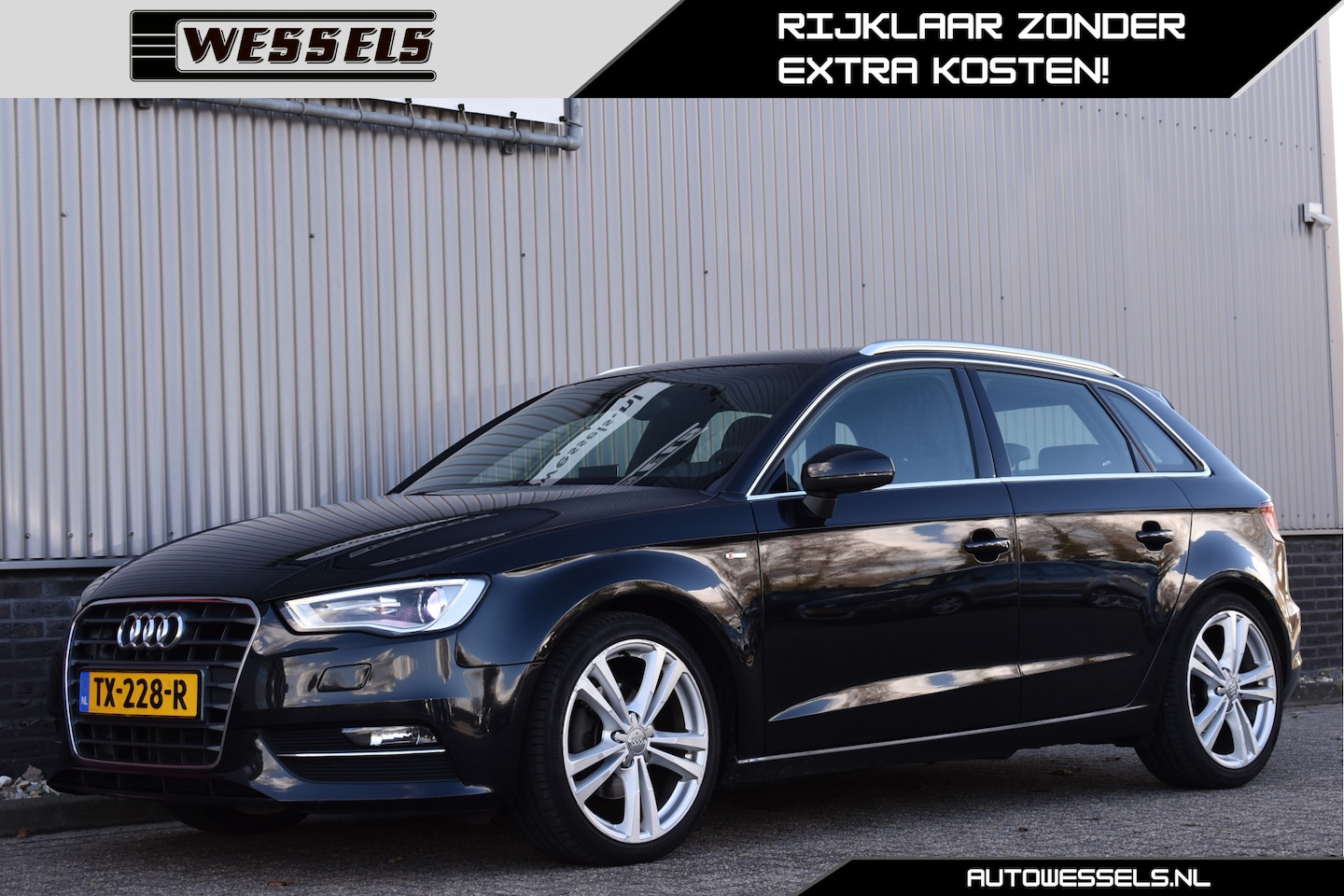 Audi A3 Sportback - 1.4 TFSI 2x S-Line Afgevlakt stuur, Stoelverwarming, Cruise control, Navi - AutoWereld.nl