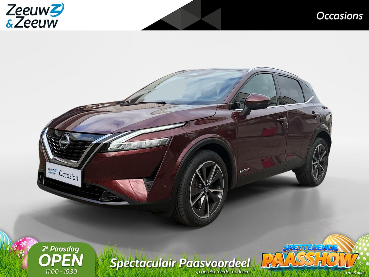 Nissan Qashqai - 1.5 e-Power Tekna | Trekhaak | Cold pack | Pano dak | Head up display | Elektrische koffer - AutoWereld.nl