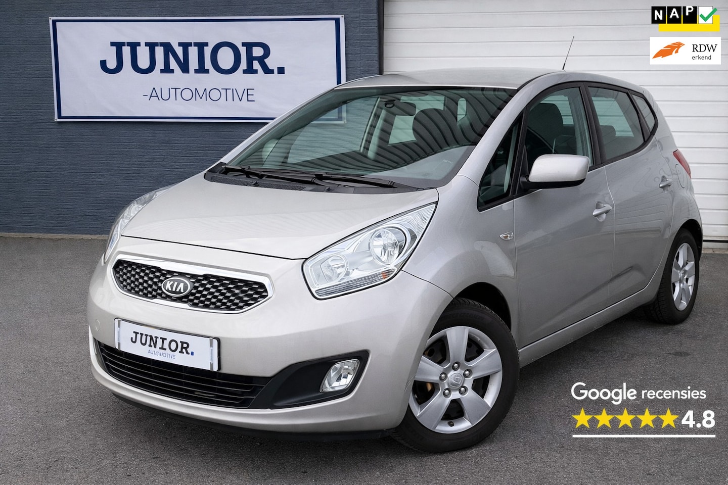 Kia Venga - 1.4 CVVT Seven DEALERO-H/CAMERA/NAVI/LAGEKM - AutoWereld.nl