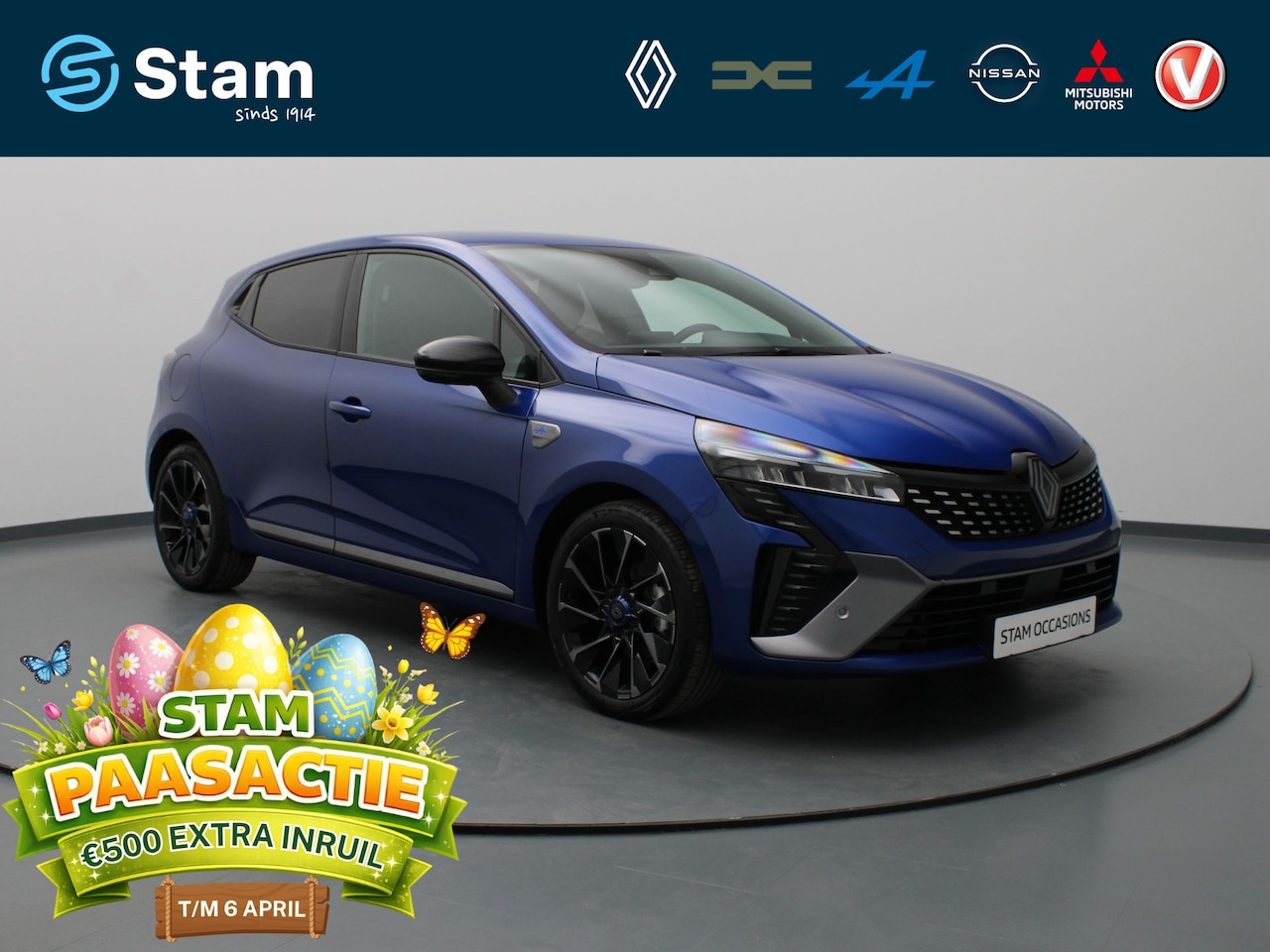 Renault Clio - E-Tech Full Hybrid esprit Alpine 145pk Camera | Adapt. Cruise | Parkeersens. v+a | Stoel-/ - AutoWereld.nl