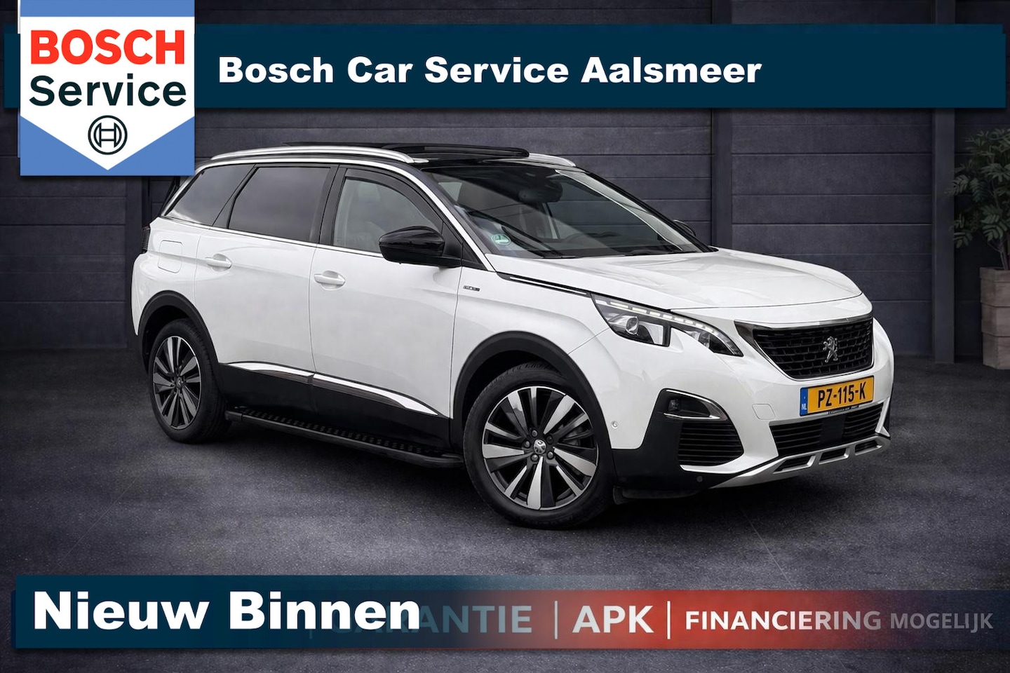 Peugeot 5008 - 1.6 e-THP GT-Line / Pano / 7 pers / Garantie / Inruil mogelijk / - AutoWereld.nl