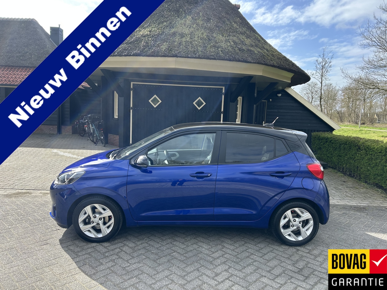 Hyundai i10 - 1.0 Premium Clima Cruise Pdc Stuur verwarming Camera Trekhaak Nap - AutoWereld.nl