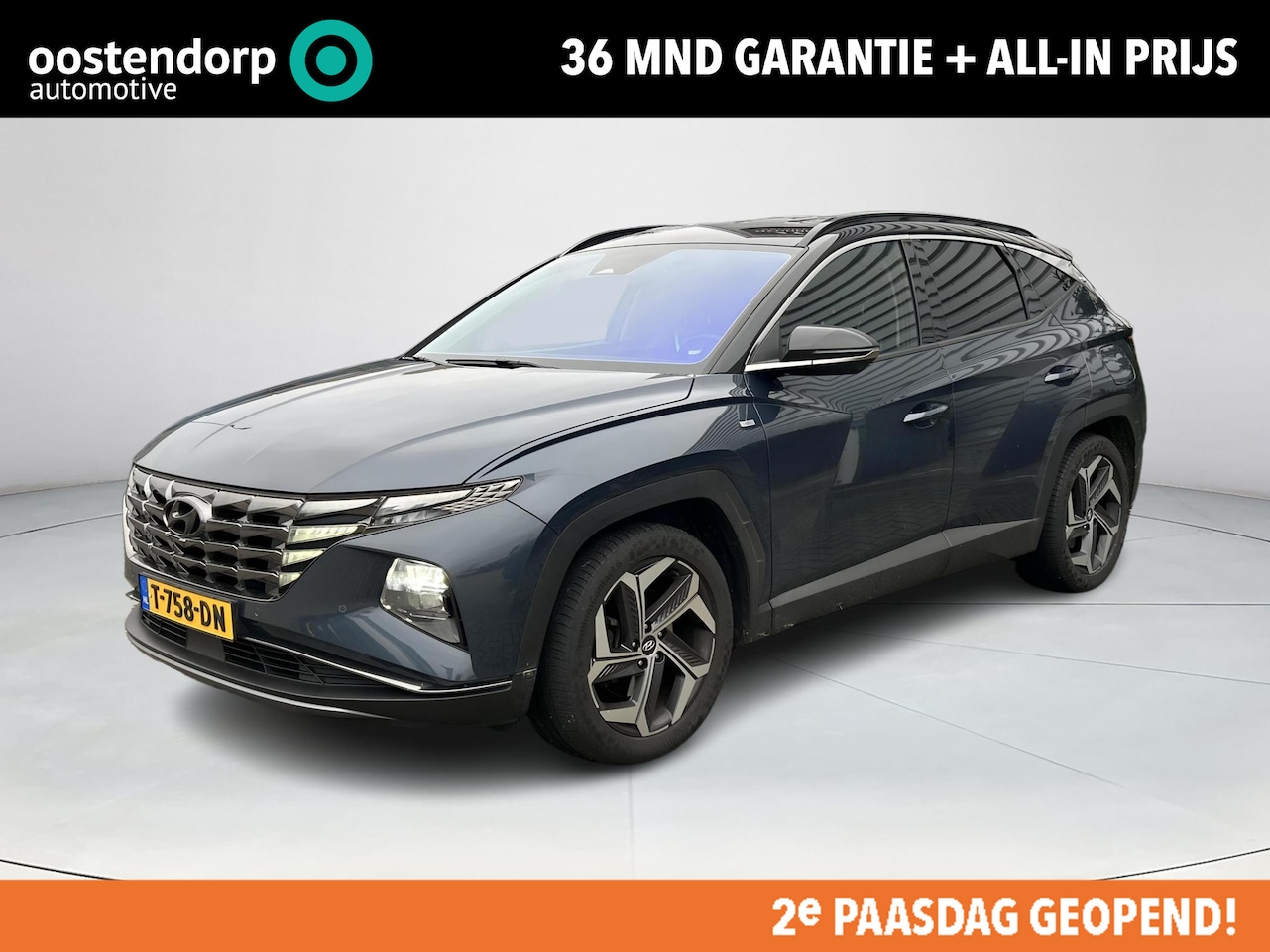 Hyundai Tucson - 1.6 T-GDI MHEV Premium | Trekhaak | Rijklaarprijs! - AutoWereld.nl