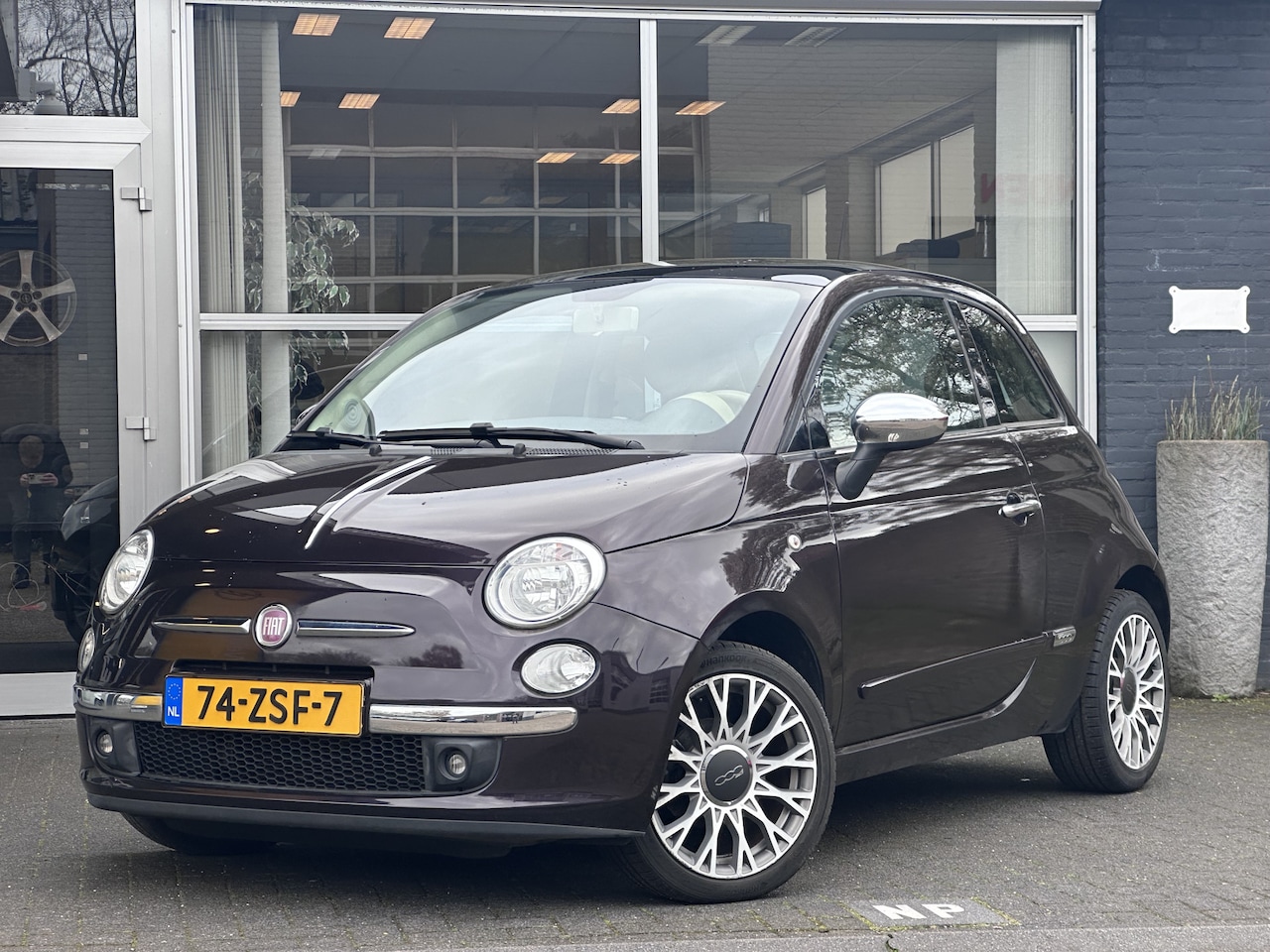 Fiat 500 - 1.2 Lounge AIRCO / ELEKT RAMEN / PANO - AutoWereld.nl