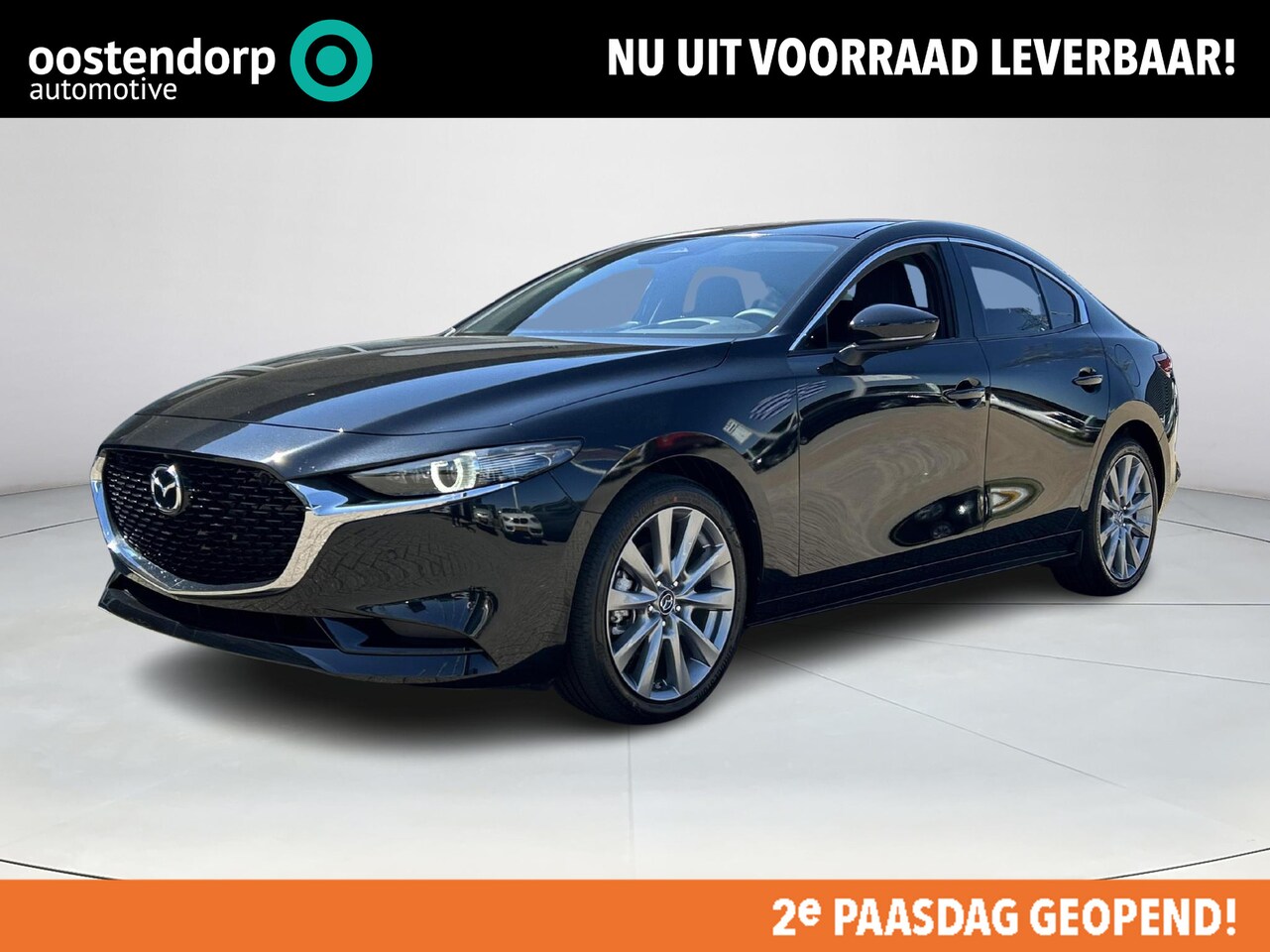 Mazda 3 - 2.0 e-SkyActiv-G M Hybrid 150 Exclusive-line | Uit voorraad leverbaar! | black comfort Pac - AutoWereld.nl