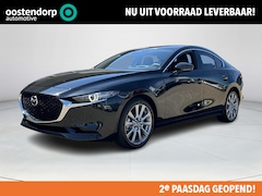 Mazda 3 - 3 2.0 e-SkyActiv-G M Hybrid 150 Exclusive-line | Uit voorraad leverbaar | black comfort Pa