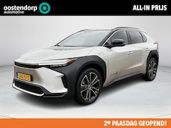 Toyota bZ4X - Premium 71 kWh | Panoramisch dak | 3 Fase laden | Precious Silver Prem. metallic/ zwart da