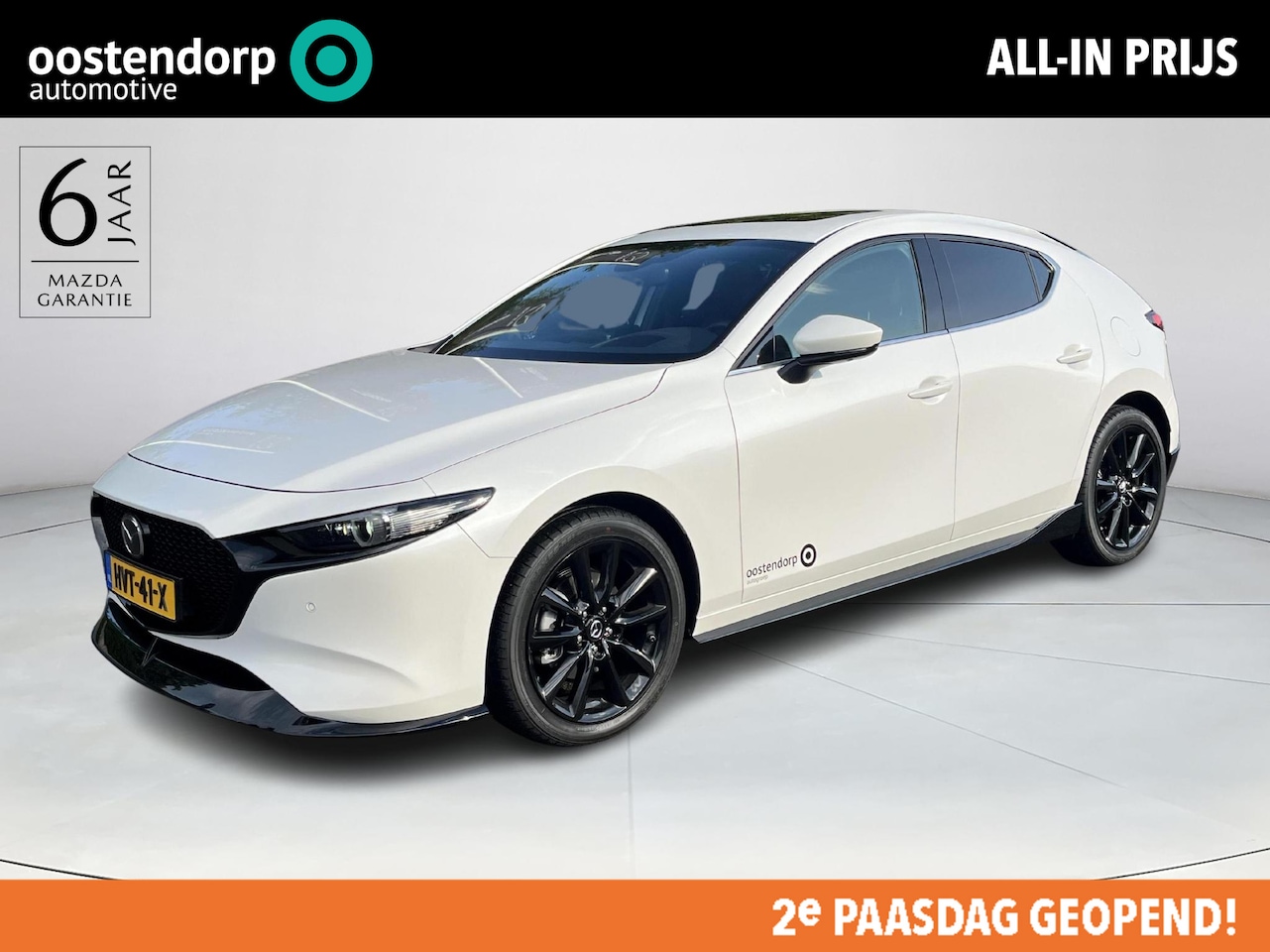 Mazda 3 Sport - 2.0 e-SkyActiv-X M Hybrid 186 Takumi | Apple CarPlay/Android auto | Sport pakket | Sunroof - AutoWereld.nl
