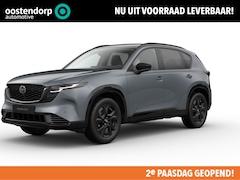 Mazda CX-5 - 2.5 E-SKYACTIV G 141 M HYBRID Homura | Voorraad auto leverbaar maart 2026 | Zwart interieu