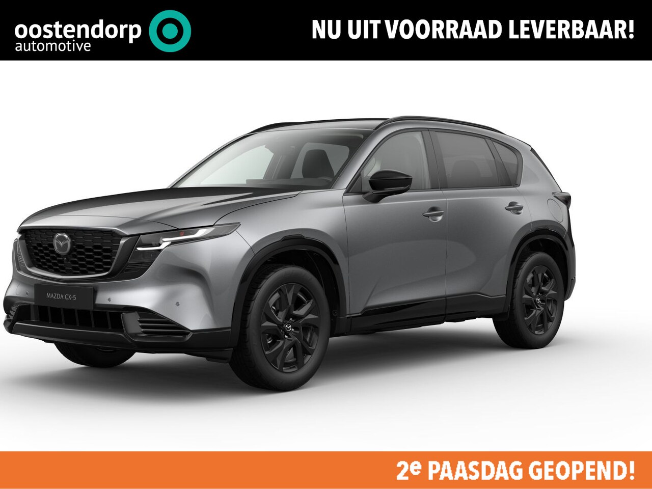 Mazda CX-5 - 2.5 E-SKYACTIV G 141 M HYBRID Homura | Voorraad auto leverbaar vanaf maart 2026 | Zwart le - AutoWereld.nl