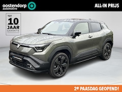 Suzuki e Vitara - Style 61 kWh *NIEUWE BI-TONE KLEUR LAND BREEZE/ BLUISH BLACK/ PANORAMA/ NIEUWE AUTO