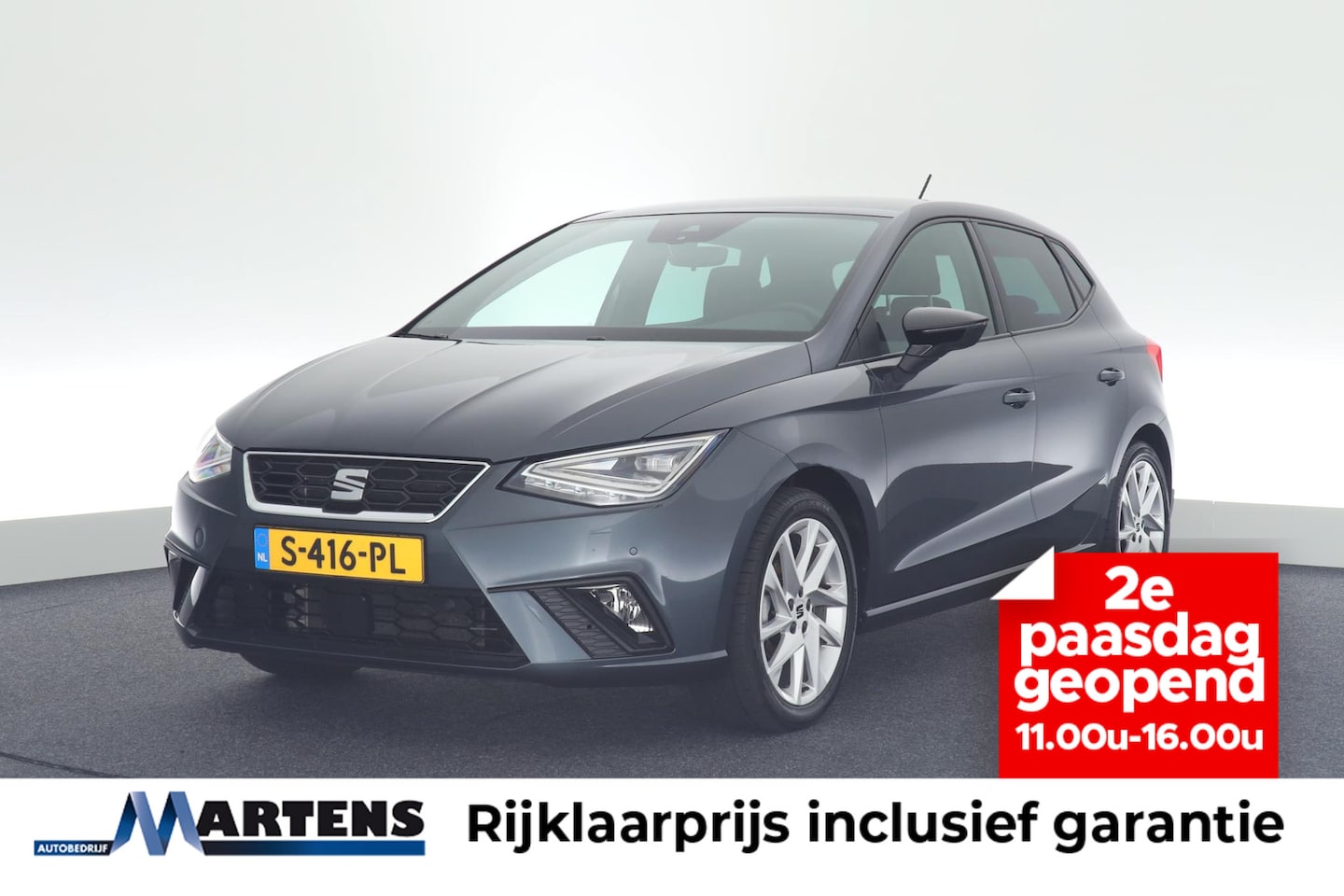 SEAT Ibiza - 1.0 EcoTSI 95pk FR Business Intense Stoelverwarming Camera Led Alcantara Virtual Cockpit N - AutoWereld.nl