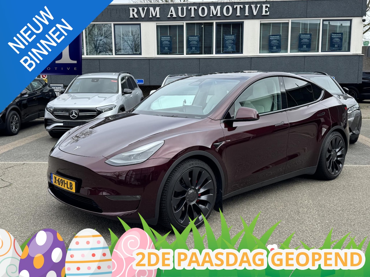 Tesla Model Y - Performance AWD 75 kWh VAN € 40.900,- VOOR € 38.440,- UW LENTEVOORDEEL € 2.460,-!| SOH 95% - AutoWereld.nl