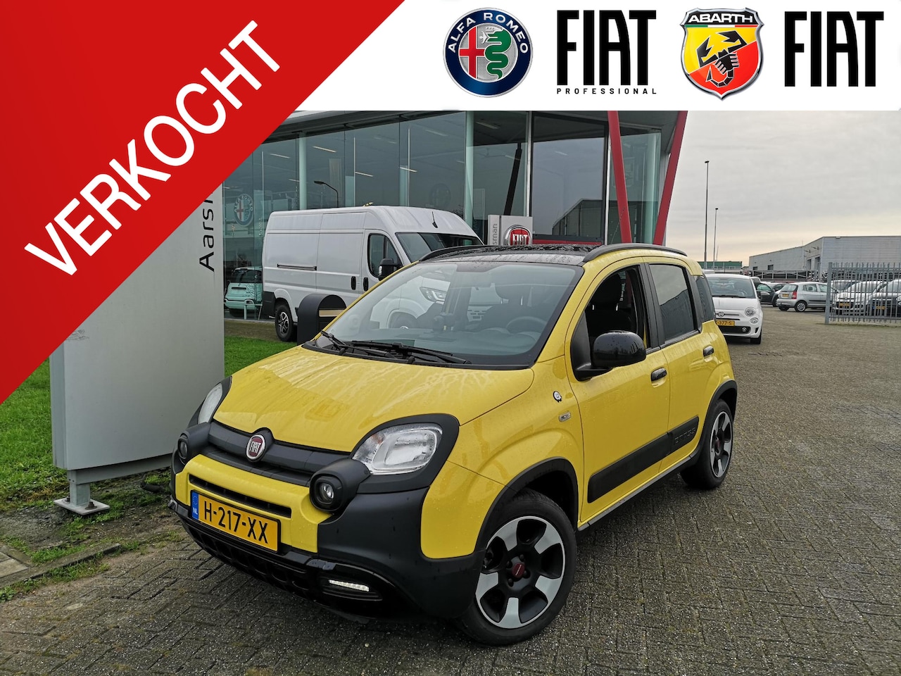 Fiat Panda - 0.9 TwinAir Cross Waze | Bicolor | Bluetooth - AutoWereld.nl