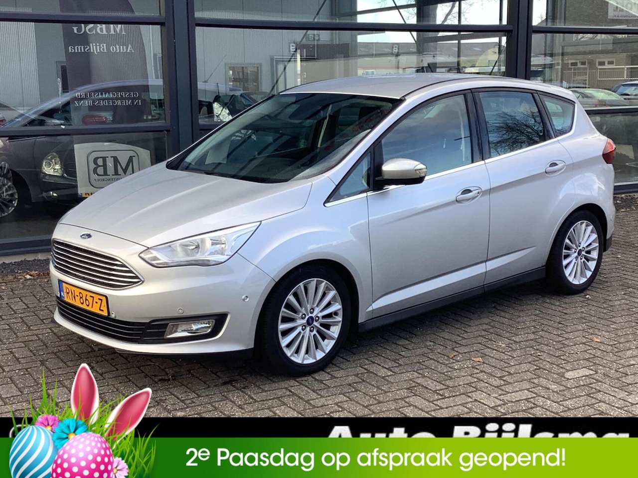 Ford C-Max - 1.0 Titanium cruise control, navi, trekhaak - AutoWereld.nl