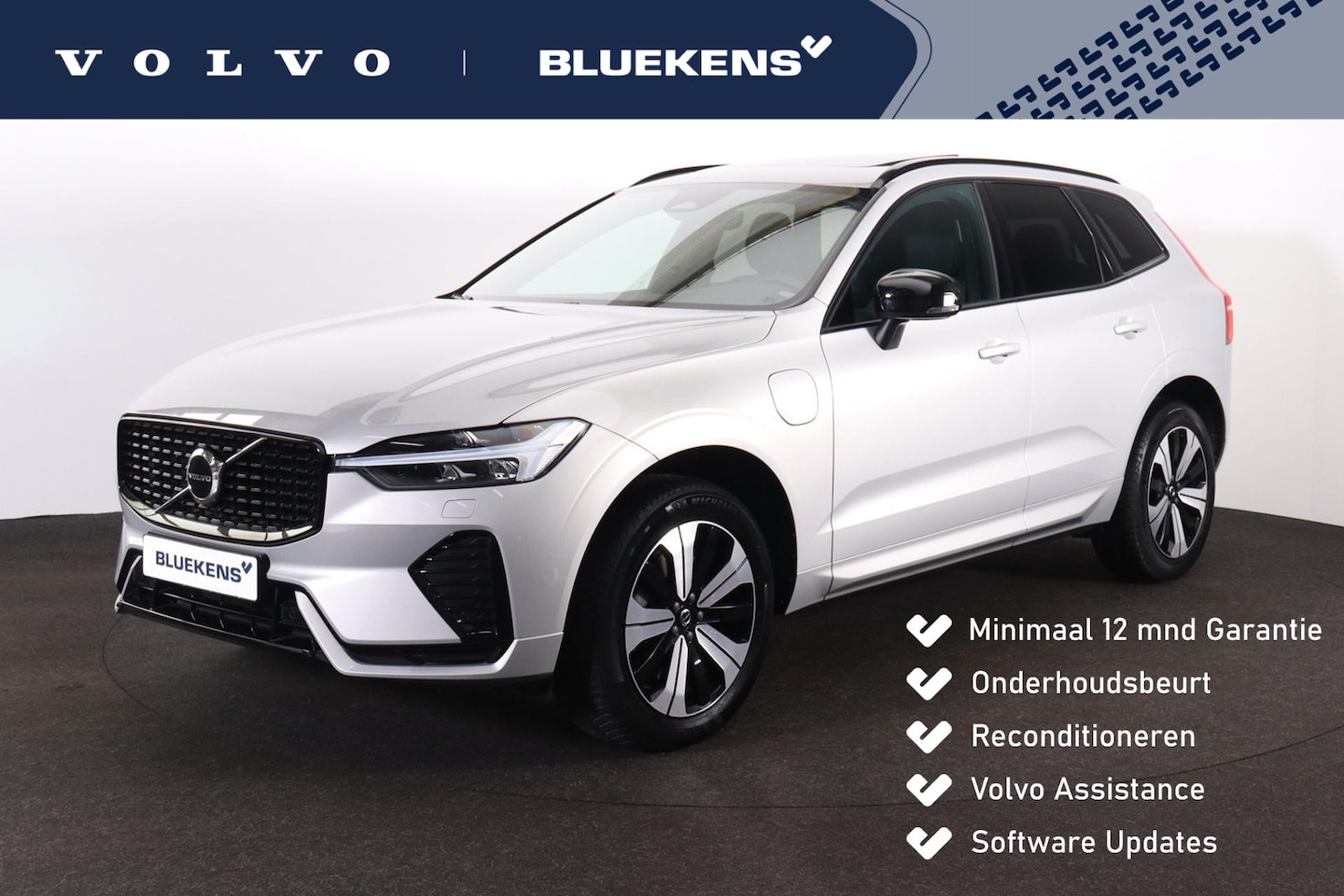 Volvo XC60 - T6 Recharge AWD Plus Dark - Panorama/schuifdak - IntelliSafe Assist & Surround - Harman/Ka - AutoWereld.nl