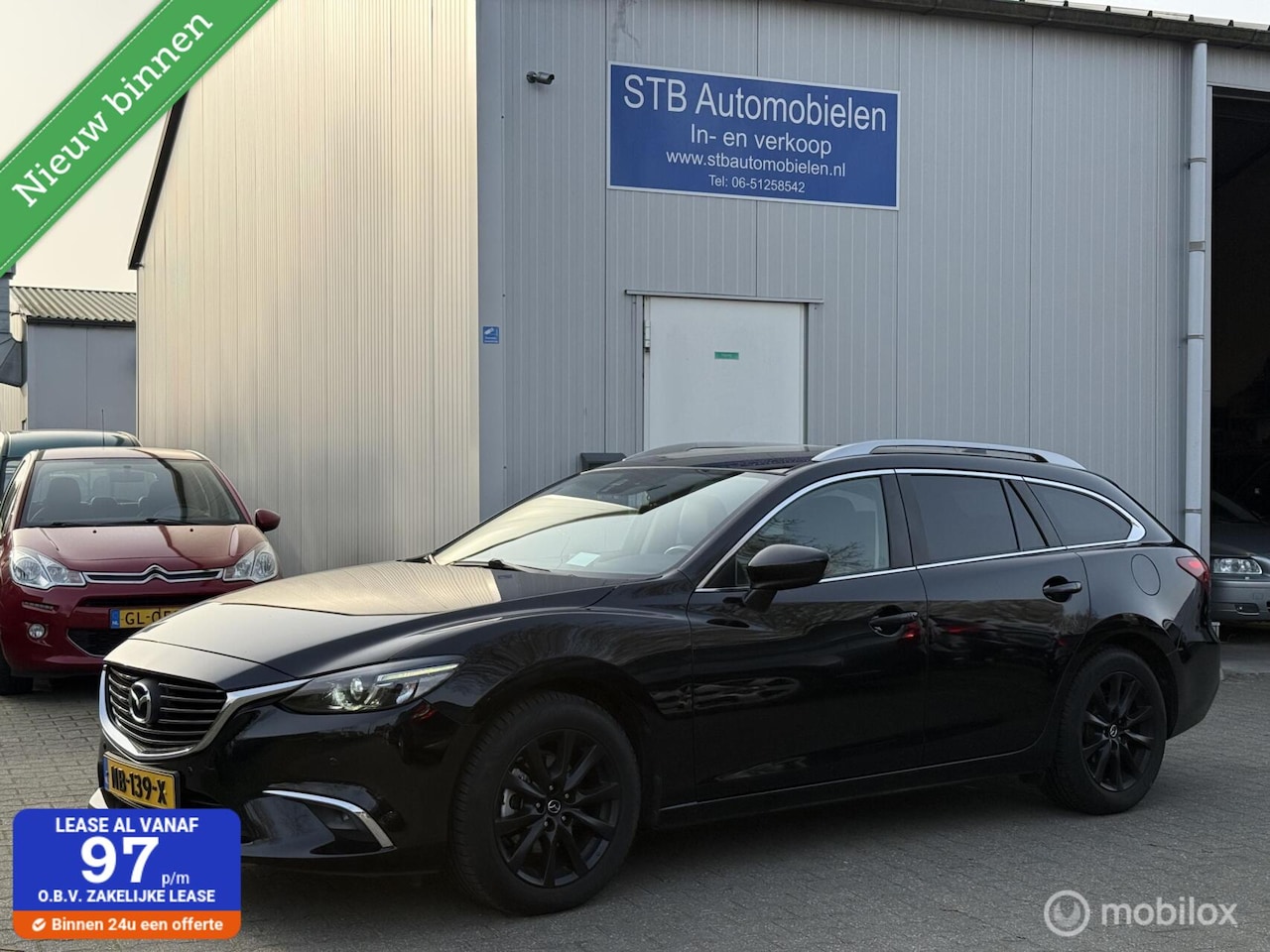 Mazda 6 Sportbreak - 2.2D SkyActiv-D 150 Skylease GT 2.2D SkyActiv-D 150 Skylease GT, Ex BPM - AutoWereld.nl