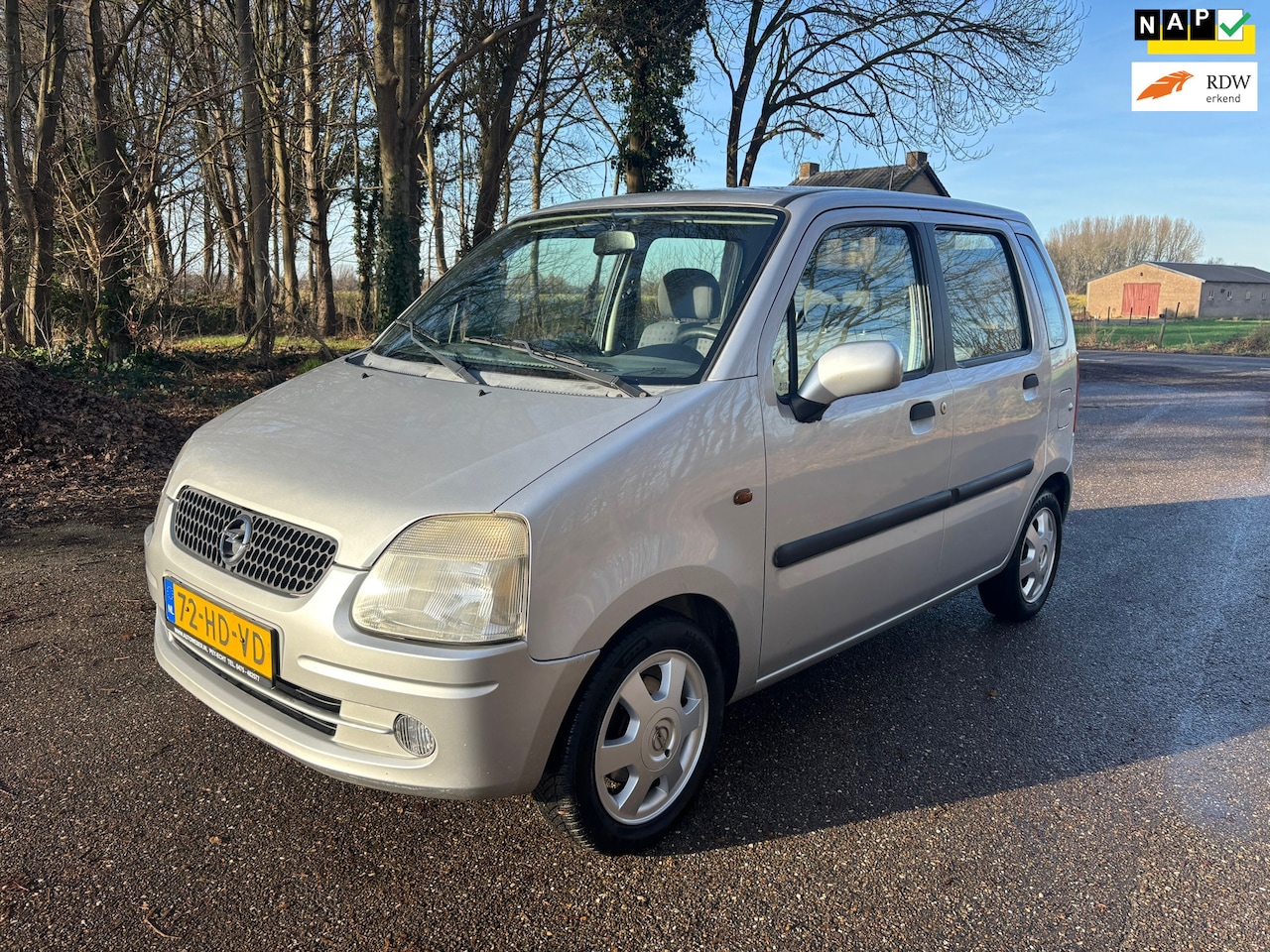 Opel Agila - 1.2-16V Elegance | APK t/m 06-2027 - AutoWereld.nl