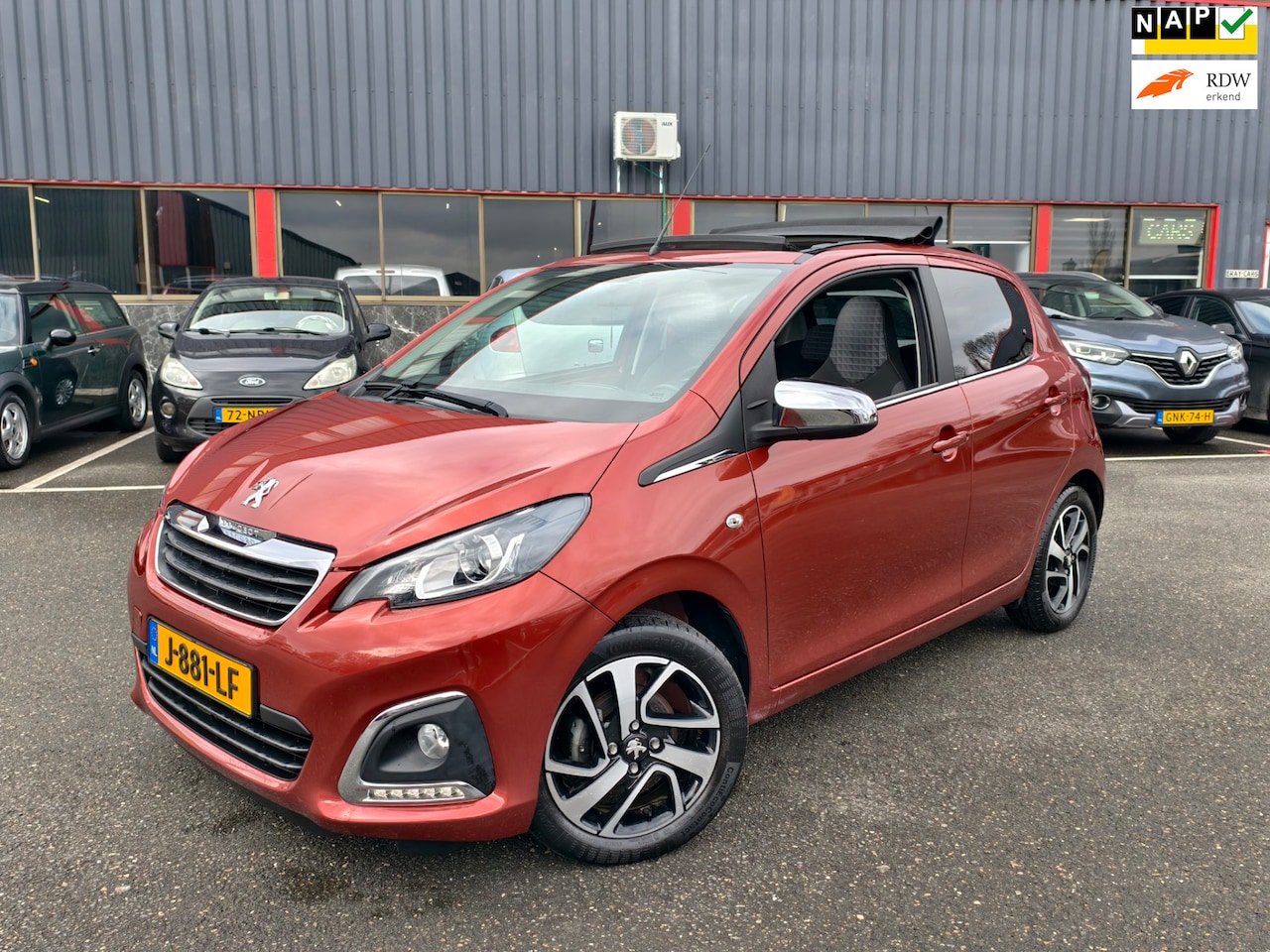 Peugeot 108 - 1.0 e-VTi Allure TOP! AIRCO / CRUISE / CARPLAY / CABRIO / NAP / CAMERA - AutoWereld.nl