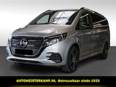 Mercedes-Benz V-klasse - 300 Benzine L2 AMG Grijs Kenteken Leder Distronic Burmester LED 360 Camera Night EL. Schui
