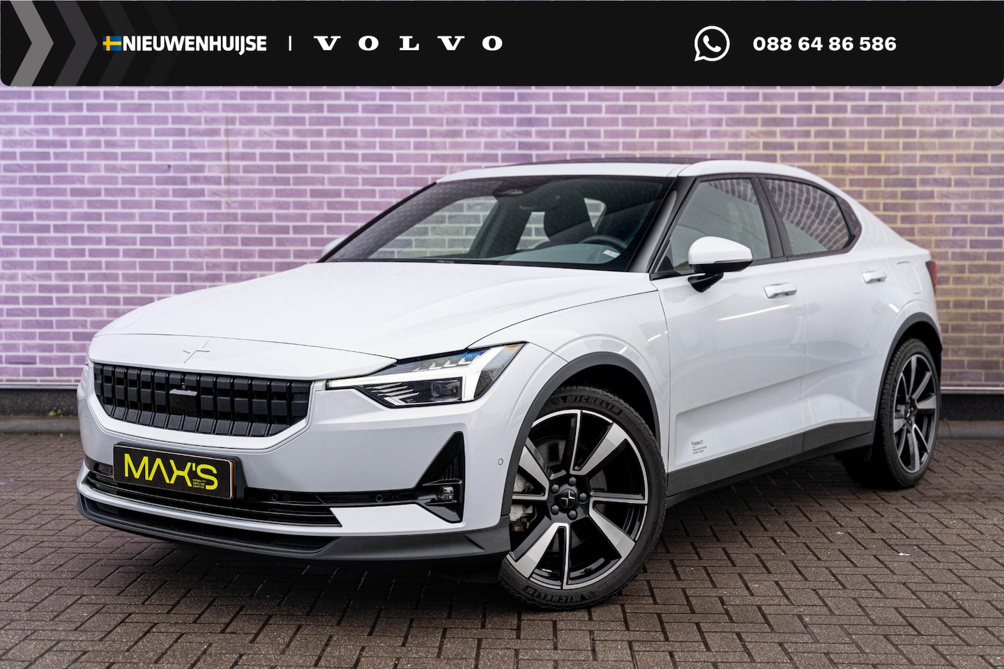 Polestar 2 - Standard Range Single Motor 63kWh | Adaptieve Cruise control | 360 camera | Elektrische st - AutoWereld.nl