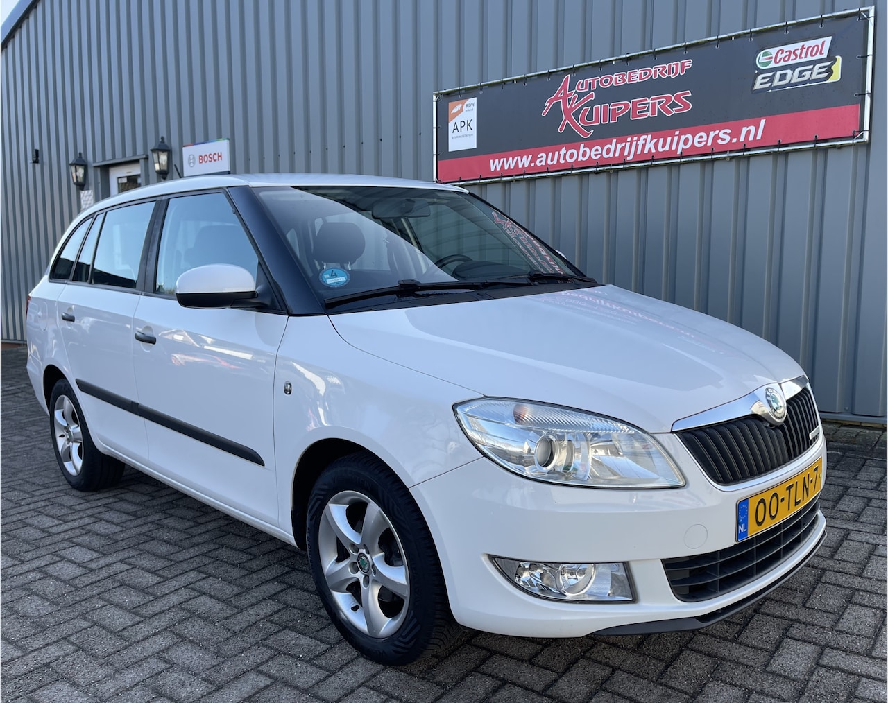 Skoda Fabia Combi - 1.2 TDI Greenline Airco.Cruise.Lm.velgen.Trekhaak - AutoWereld.nl