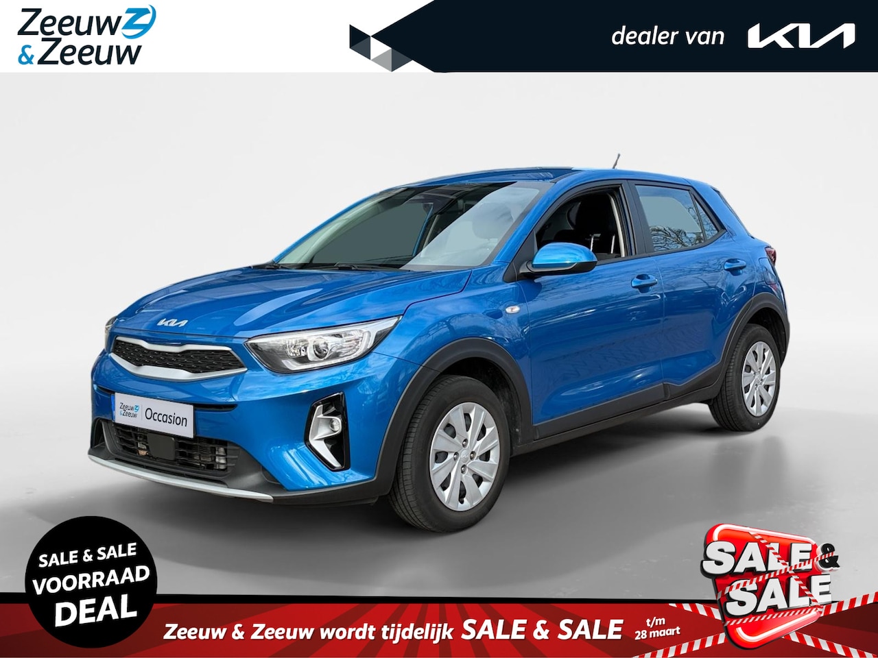 Kia Stonic - 1.0 T-GDi MHEV ComfortLine Airco | Android auto / Carplay | Dealer onderhouden | 1e Eigena - AutoWereld.nl