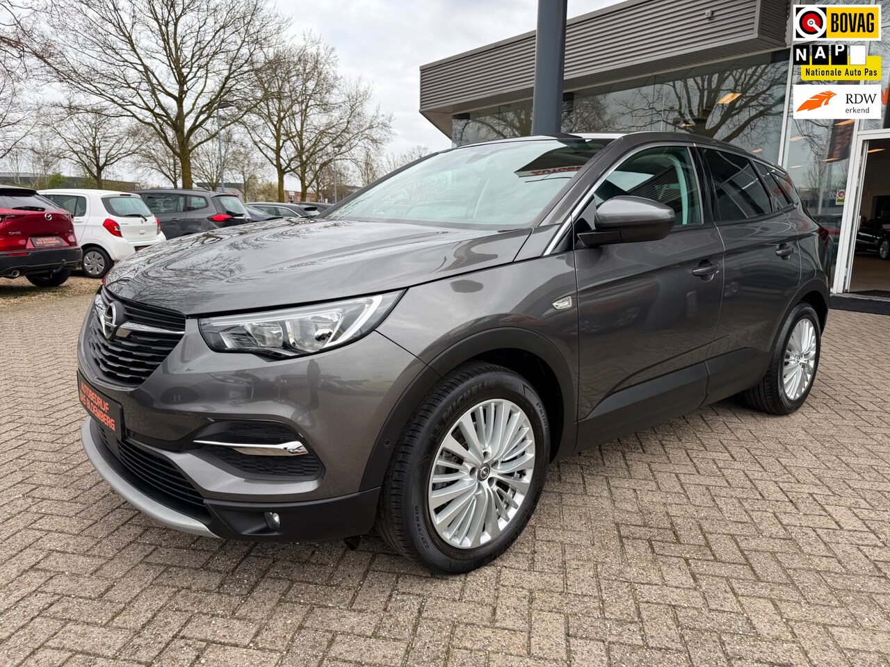 Opel Grandland X - 1.2 Turbo Innovation 1.2 Turbo Innovation, Autopmaat, Navi, Camere, PDC, Elektrische klep, trekhaak, etc - AutoWereld.nl