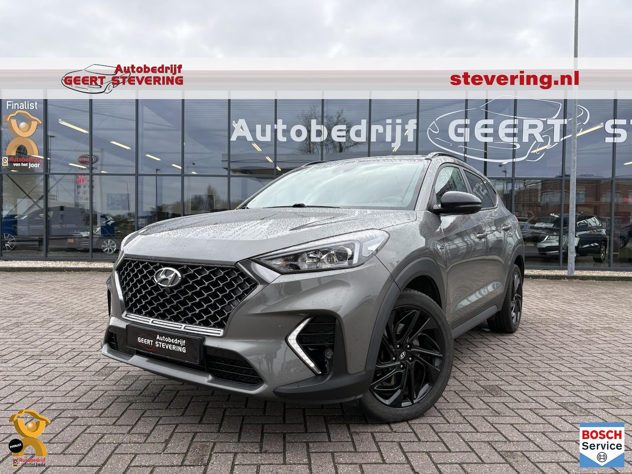 Hyundai Tucson - 1.6 T-GDi 177pk 7-DCT / Automaat / N-line / 360 cam / Trekhaak - AutoWereld.nl