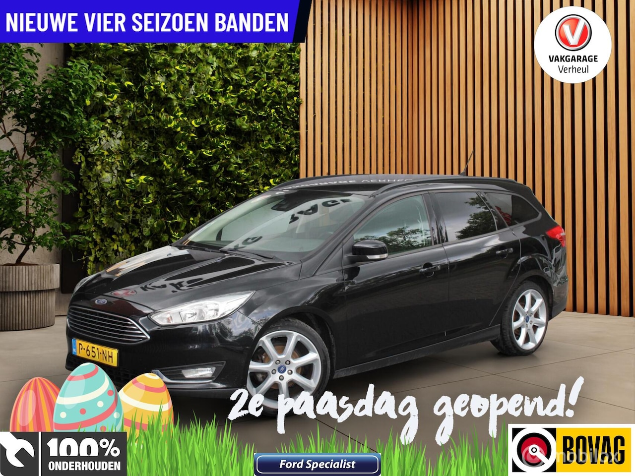Ford Focus Wagon - 1.0 Titanium Edition|125Pk|Trekhaak|Navi - AutoWereld.nl