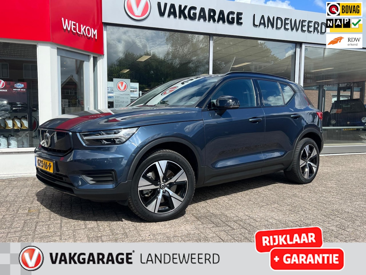 Volvo XC40 - Recharge Twin Plus Recharge Twin Plus, trekhaak, navi, leder, 420KM Accu, BTW - AutoWereld.nl