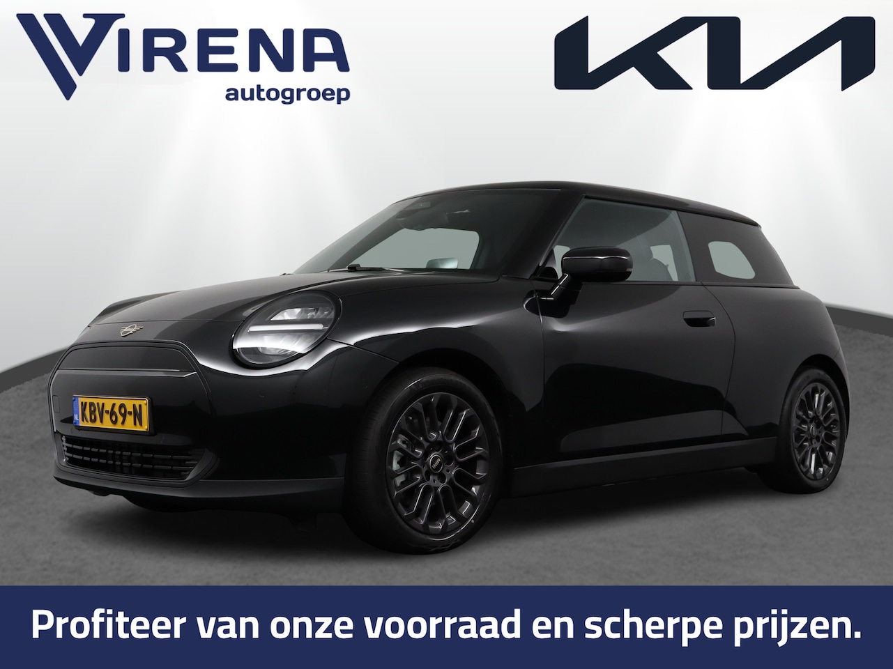 MINI Cooper - Mini E Blackyard XS 40.7 kWh - Pakket XS - Head-up display - Stoelverwarming -Apple Carpla - AutoWereld.nl