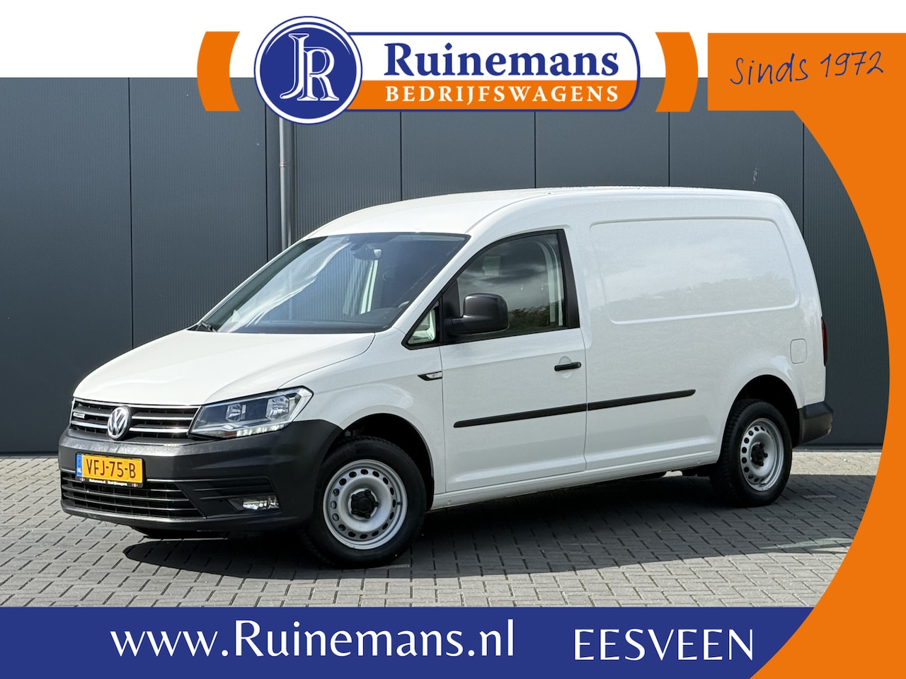 Volkswagen Caddy Maxi - 1.4 TGI 111 PK / CNG / L2H1 / MAXI / 1e EIG. / AIRCO / CRUISE / ACHTERKLEP / INRICHTING - AutoWereld.nl