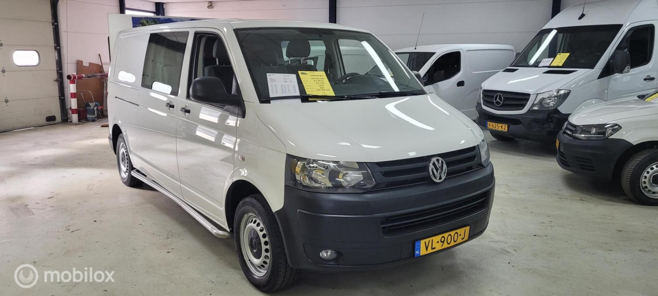 Volkswagen Transporter - 2.0TDI L2H1 dubbel cabine Airco - AutoWereld.nl