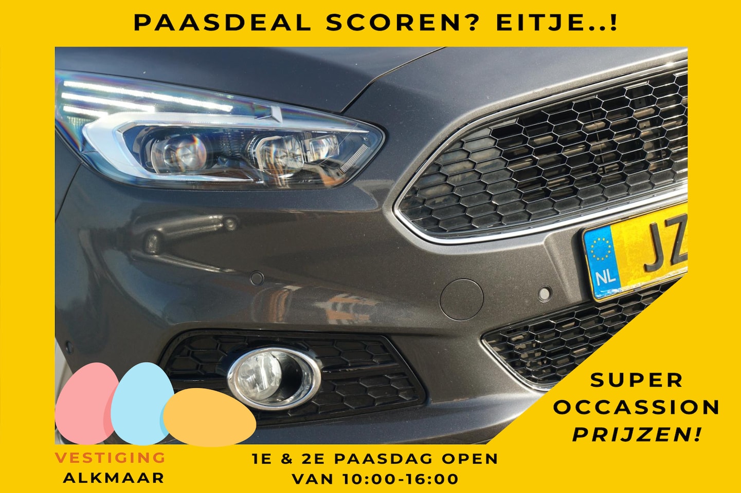 Ford S-Max - 2.0 Titanium 7pers. Automaat - Magnetic Grey - Topstaat - AutoWereld.nl