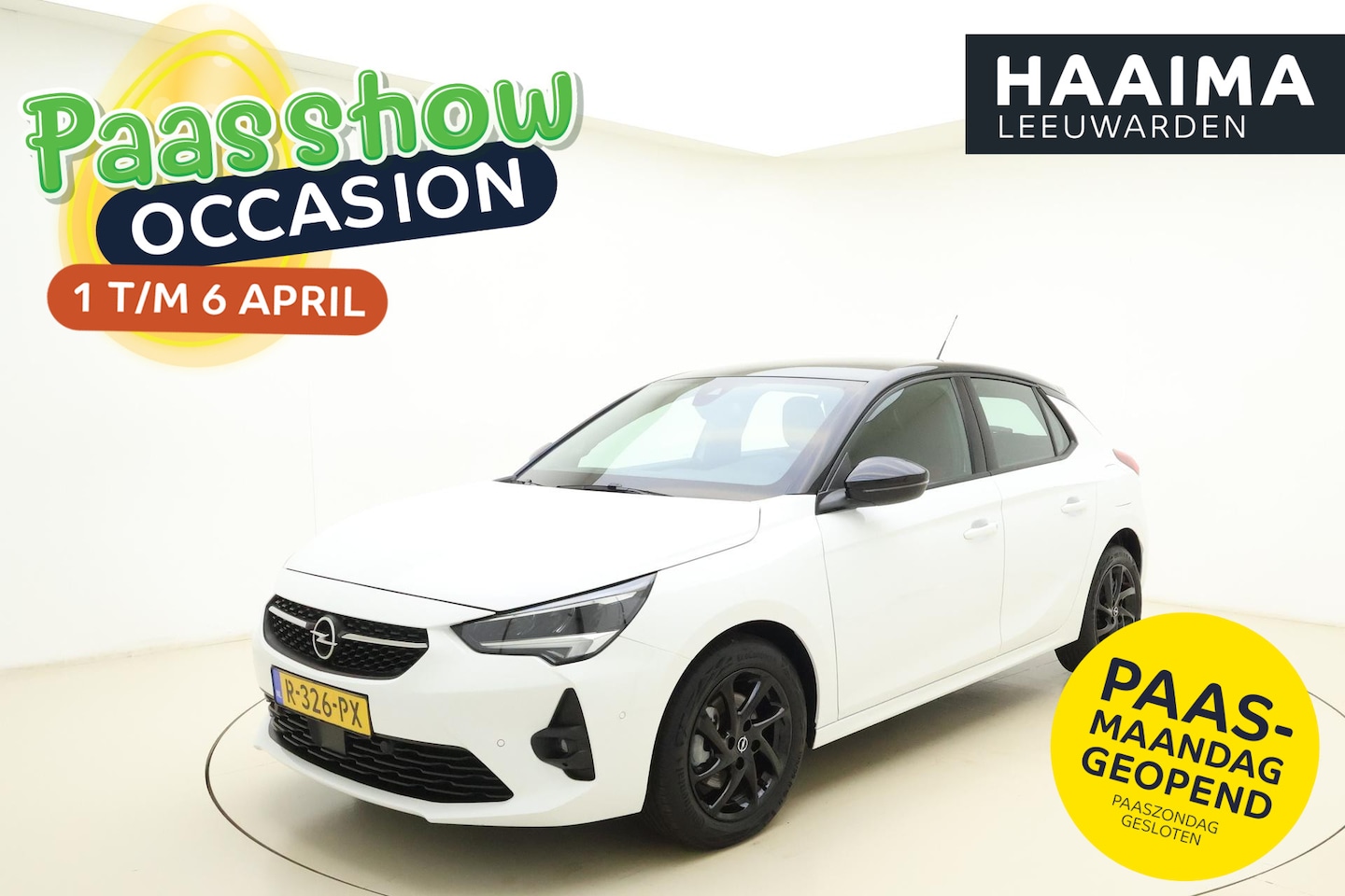 Opel Corsa - 1.2 GS Line 100 PK | Navigatie | Climate control | Keyless | Camera | Zwart dak | Cruise C - AutoWereld.nl