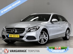 Mercedes-Benz C-klasse Estate - 350 e Lease Edition/ Trekhaak/ Burmester/ Luchtvering/ 18'' LMV/ LED Koplampen/ Elek. Koff