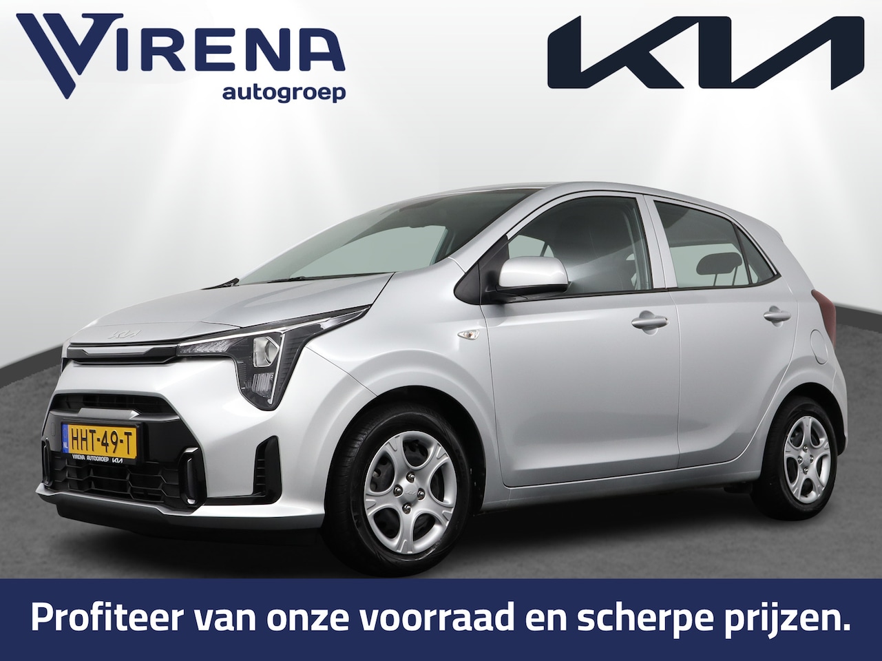 Kia Picanto - 1.0 DPI DynamicLine - Achteruitrijcamera - Apple Carplay/Android Auto - Cruise Control - A - AutoWereld.nl